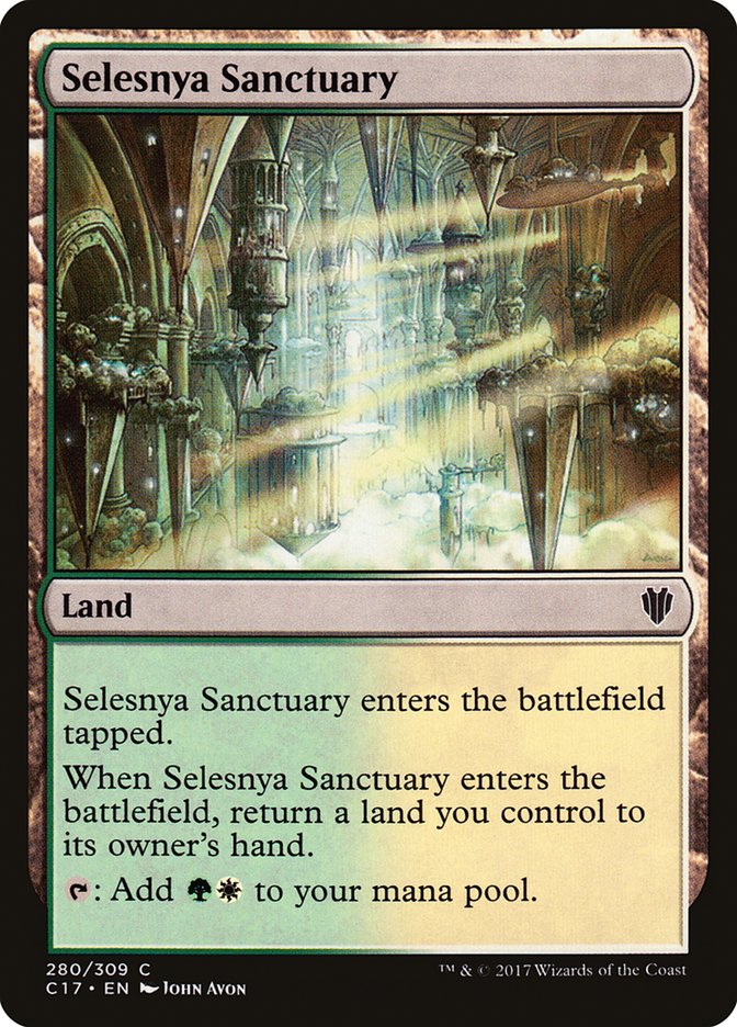 Selesnya Sanctuary [Commander 2017] | The CG Realm