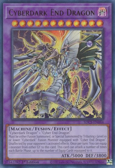 Cyberdark End Dragon [SDCS-EN044] Ultra Rare | The CG Realm