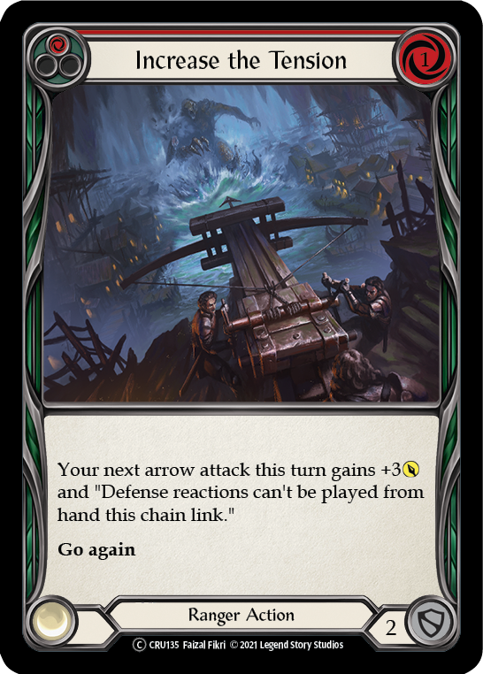 Increase the Tension (Red) [U-CRU135] (Crucible of War Unlimited)  Unlimited Normal | The CG Realm