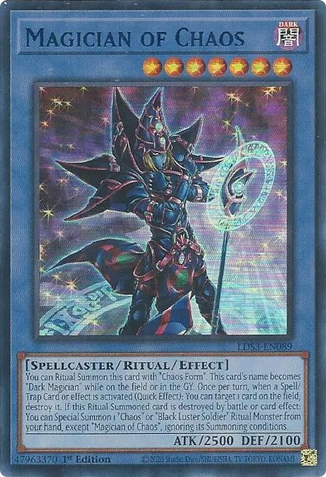 Magician of Chaos (Blue) [LDS3-EN089] Ultra Rare | The CG Realm