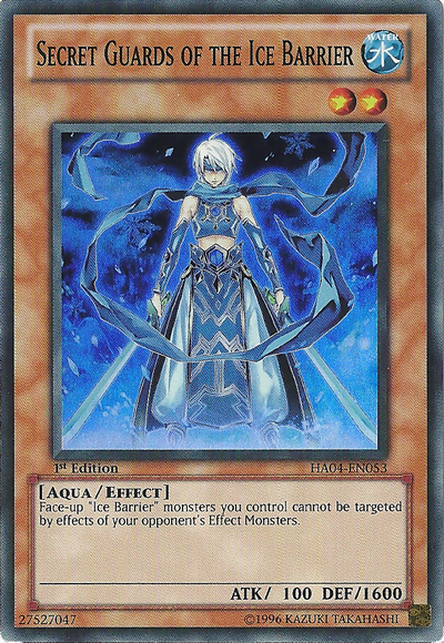 Secret Guards of the Ice Barrier [HA04-EN053] Super Rare | The CG Realm