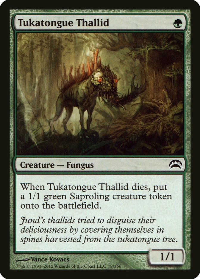 Tukatongue Thallid [Planechase 2012] | The CG Realm