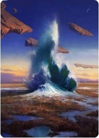 Flooded Strand Art Card [Zendikar Rising Art Series] | The CG Realm