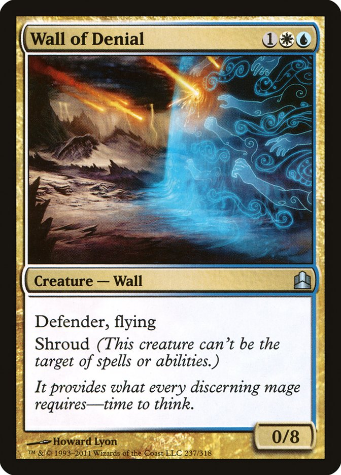 Wall of Denial [Commander 2011] | The CG Realm