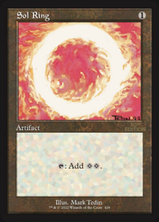 Sol Ring (563) (Retro Frame) (30A-563) - 30th Anniversary Edition
