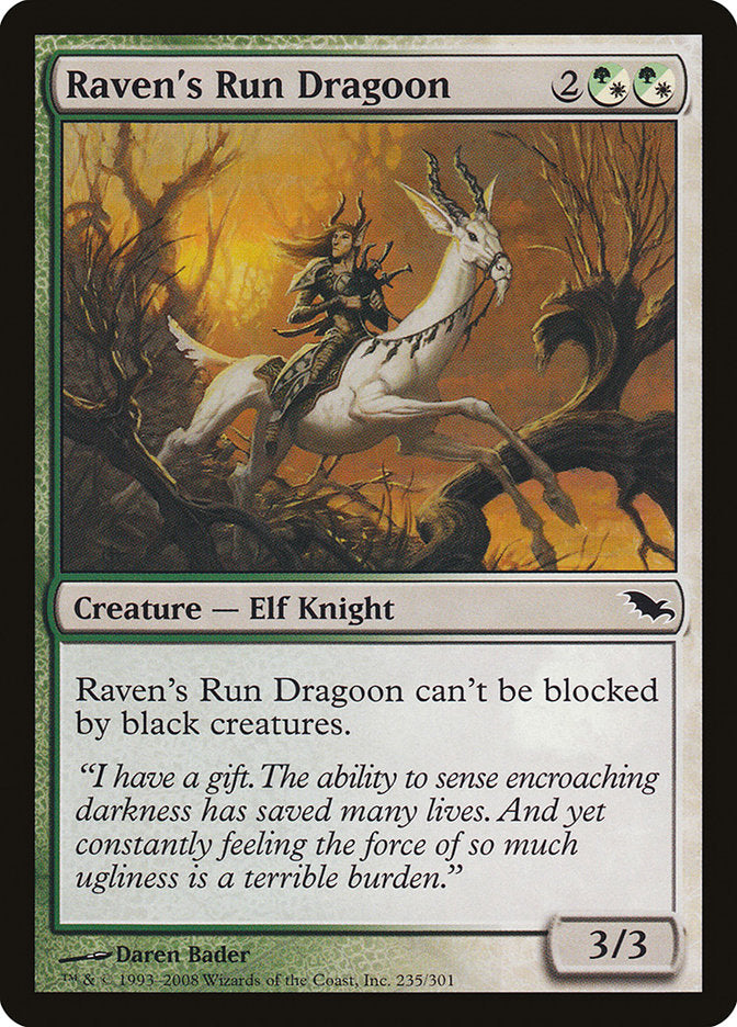 Raven's Run Dragoon [Shadowmoor] | The CG Realm