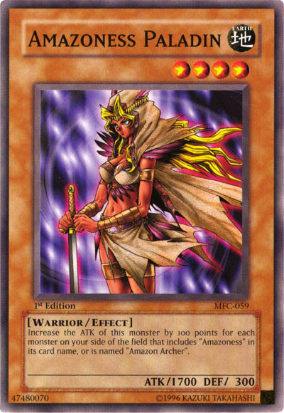 Amazoness Paladin [MFC-059] Common | The CG Realm
