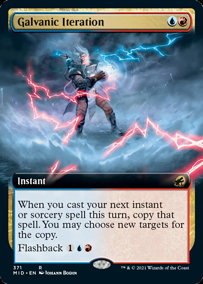 Galvanic Iteration (Extended Art) [Innistrad: Midnight Hunt] | The CG Realm