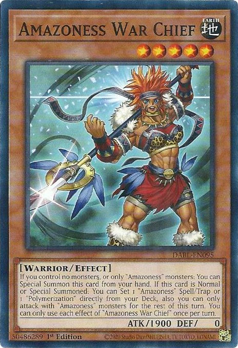 Amazoness War Chief [DABL-EN095] Common | The CG Realm