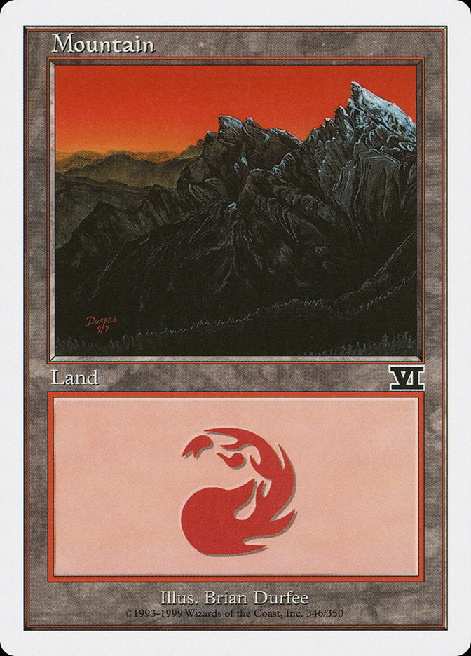 Mountain (346) [Classic Sixth Edition] | The CG Realm