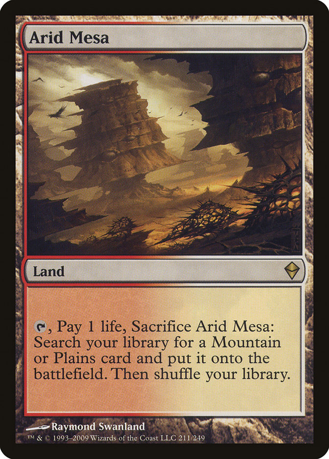 Arid Mesa [Zendikar] | The CG Realm