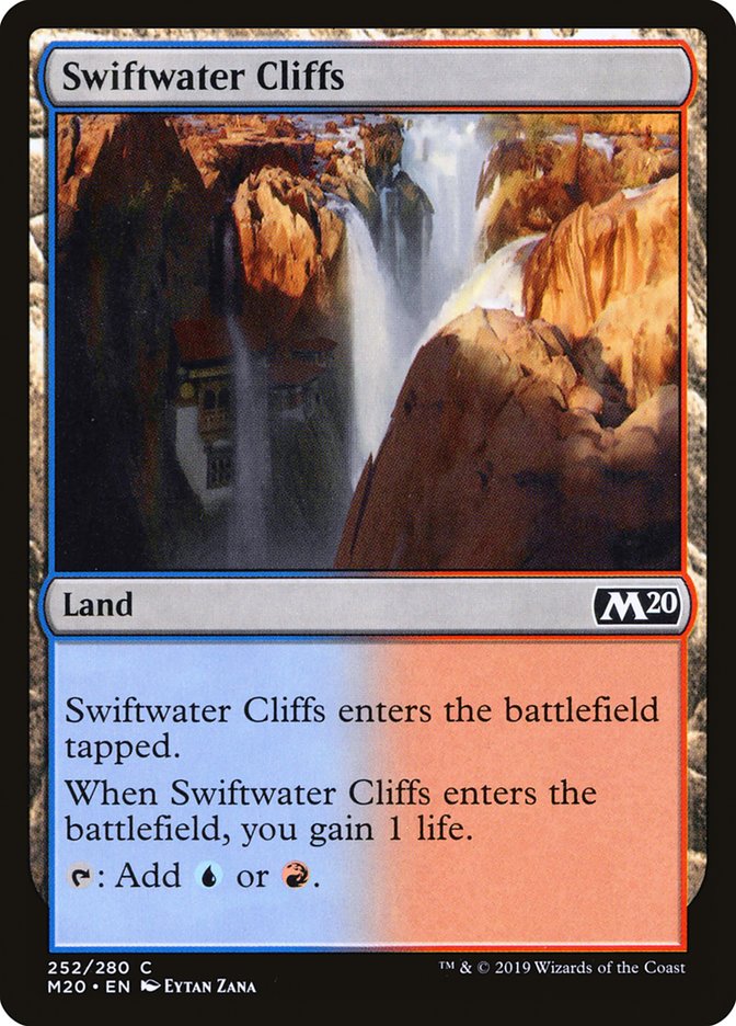 Swiftwater Cliffs [Core Set 2020] | The CG Realm