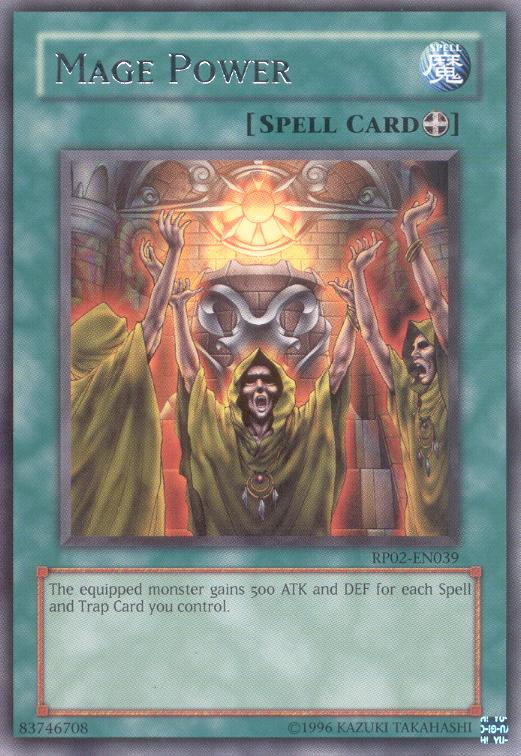 Mage Power [RP02-EN039] Rare | The CG Realm