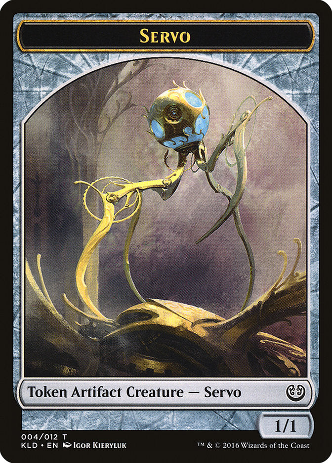 Servo Token (004/012) [Kaladesh Tokens] | The CG Realm