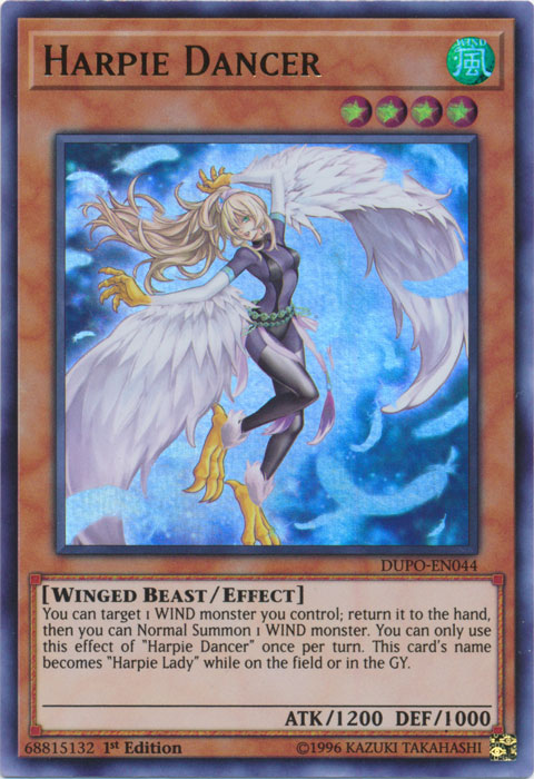 Harpie Dancer [DUPO-EN044] Ultra Rare | The CG Realm