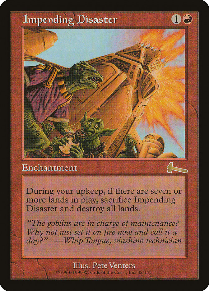 Impending Disaster [Urza's Legacy] | The CG Realm