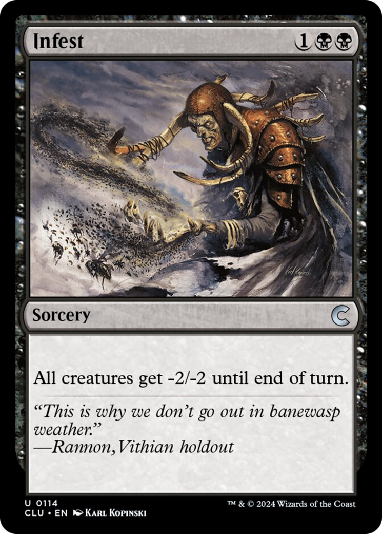 Infest [Ravnica: Clue Edition] | The CG Realm
