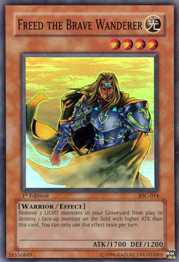 Freed the Brave Wanderer [IOC-014] Super Rare | The CG Realm