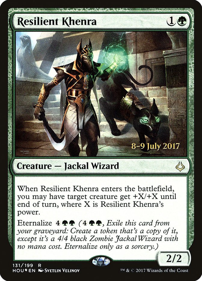 Resilient Khenra [Hour of Devastation Prerelease Promos] | The CG Realm