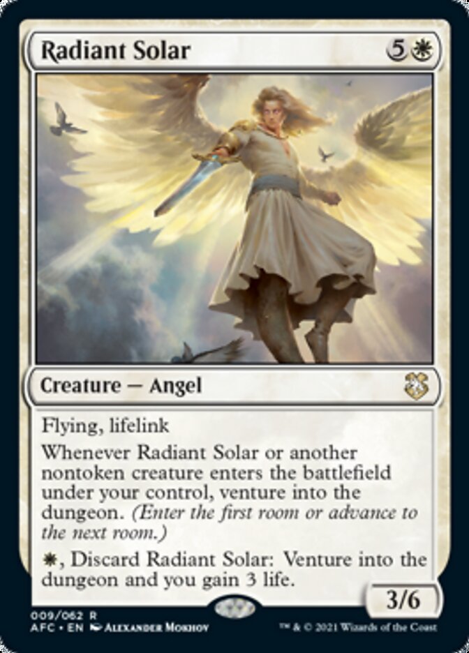 Radiant Solar [Dungeons & Dragons: Adventures in the Forgotten Realms Commander] | The CG Realm