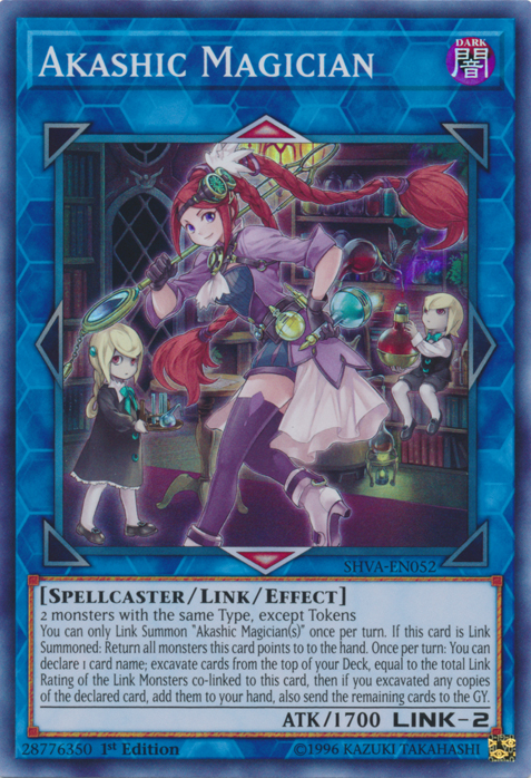 Akashic Magician [SHVA-EN052] Super Rare | The CG Realm