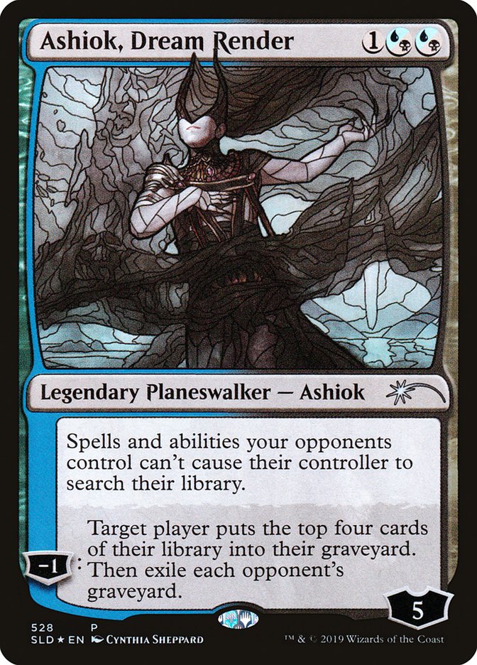 Ashiok, Dream Render (Stained Glass) [Secret Lair Drop Promos] | The CG Realm