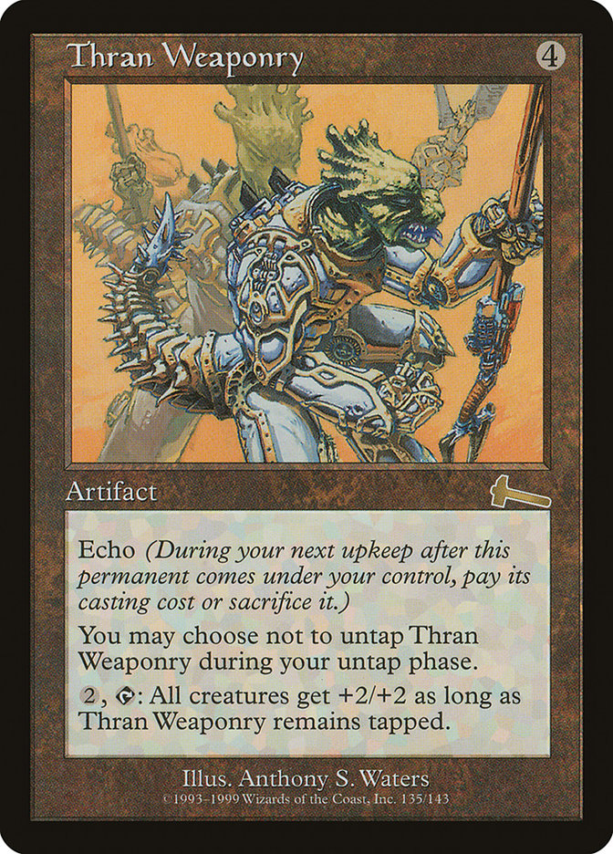 Thran Weaponry [Urza's Legacy] | The CG Realm