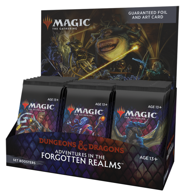 MTG ADV FORGOTTEN REALMS SET BOOSTER (Release Date:  2021-07-23)