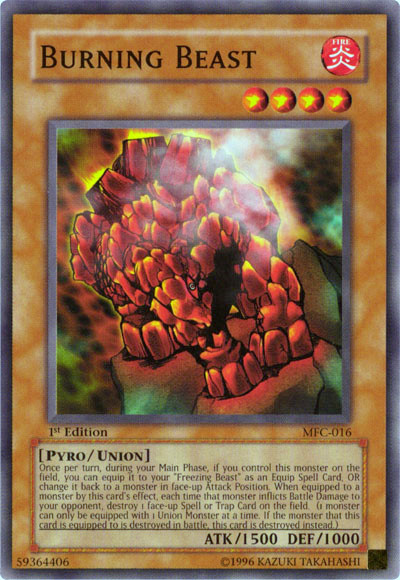 Burning Beast [MFC-016] Common | The CG Realm