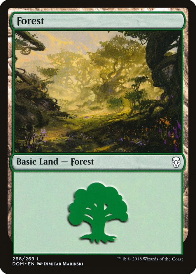 Forest (268) [Dominaria] | The CG Realm