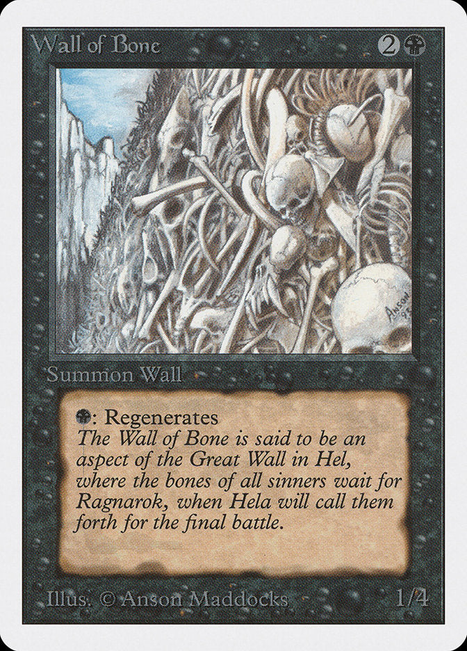 Wall of Bone [Unlimited Edition] | The CG Realm