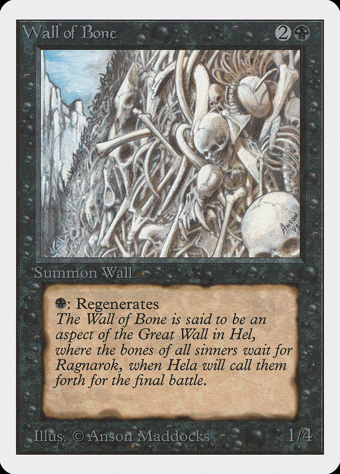 Wall of Bone [Unlimited Edition] | The CG Realm