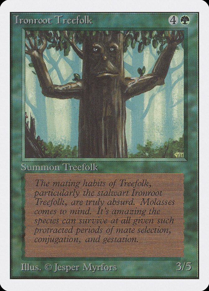 Ironroot Treefolk [Unlimited Edition] | The CG Realm