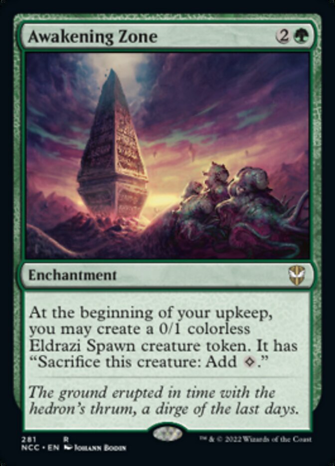 Awakening Zone [Streets of New Capenna Commander] | The CG Realm
