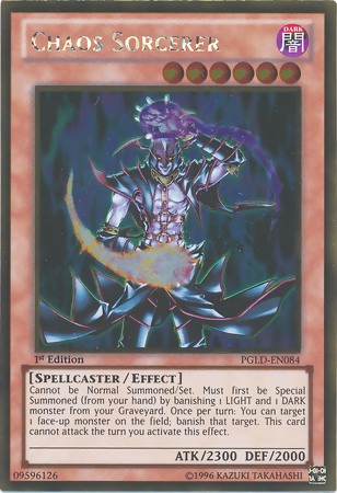 Chaos Sorcerer [PGLD-EN084] Gold Rare | The CG Realm