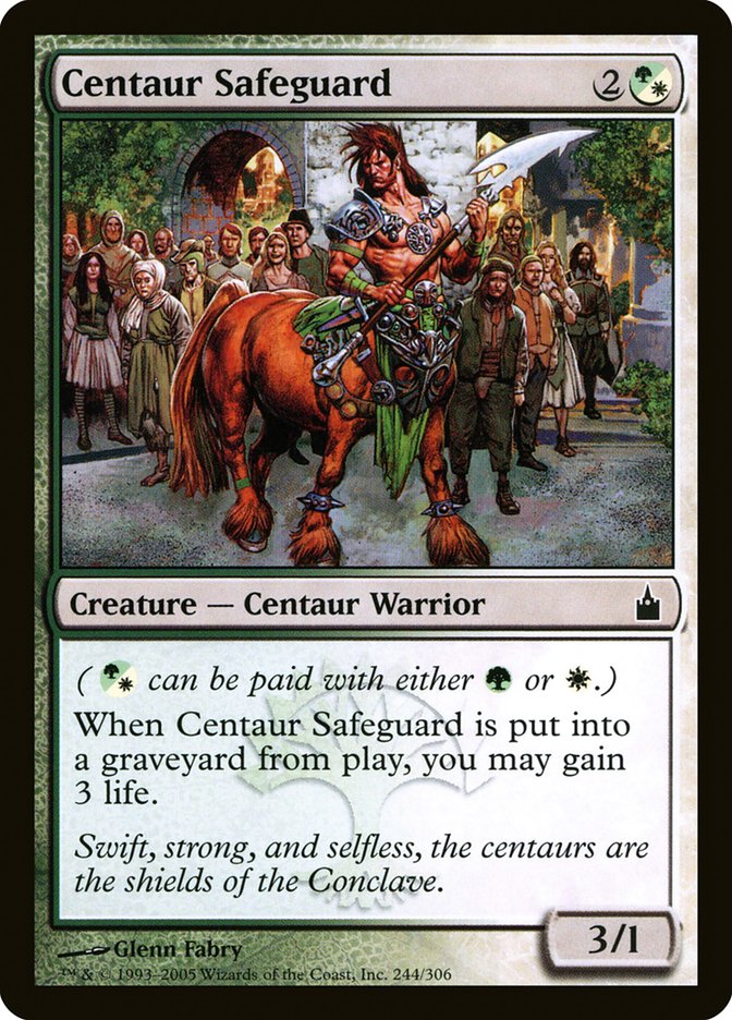 Centaur Safeguard [Ravnica: City of Guilds] | The CG Realm