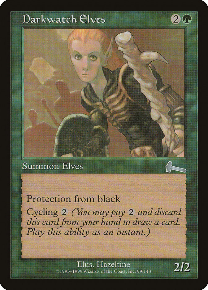 Darkwatch Elves [Urza's Legacy] | The CG Realm