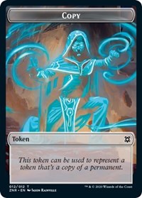 Copy // Illusion Double-Sided Token [Zendikar Rising Tokens] | The CG Realm