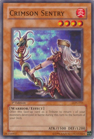 Crimson Sentry [LON-033] Common | The CG Realm