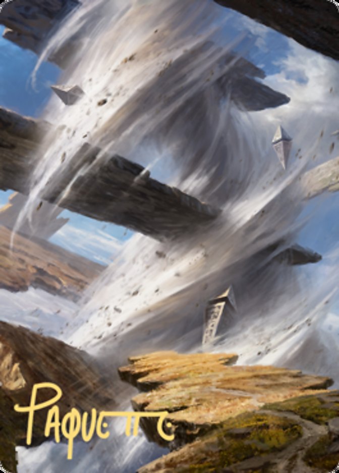 Plains 2 Art Card (Gold-Stamped Signature) [Zendikar Rising Art Series] | The CG Realm