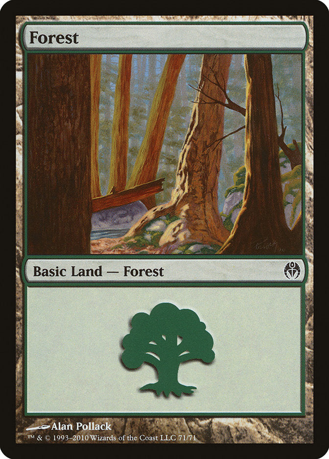 Forest (71) [Duel Decks: Phyrexia vs. the Coalition] | The CG Realm
