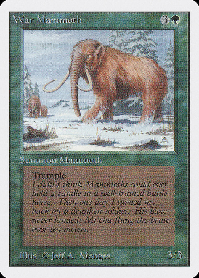 War Mammoth [Unlimited Edition] | The CG Realm