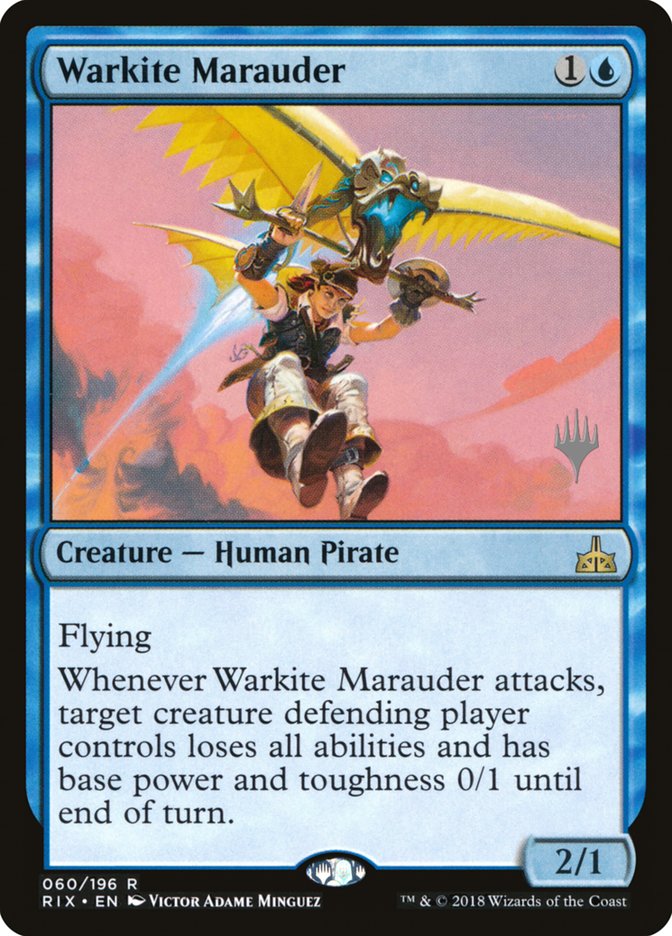 Warkite Marauder (Promo Pack) [Rivals of Ixalan Promos] | The CG Realm