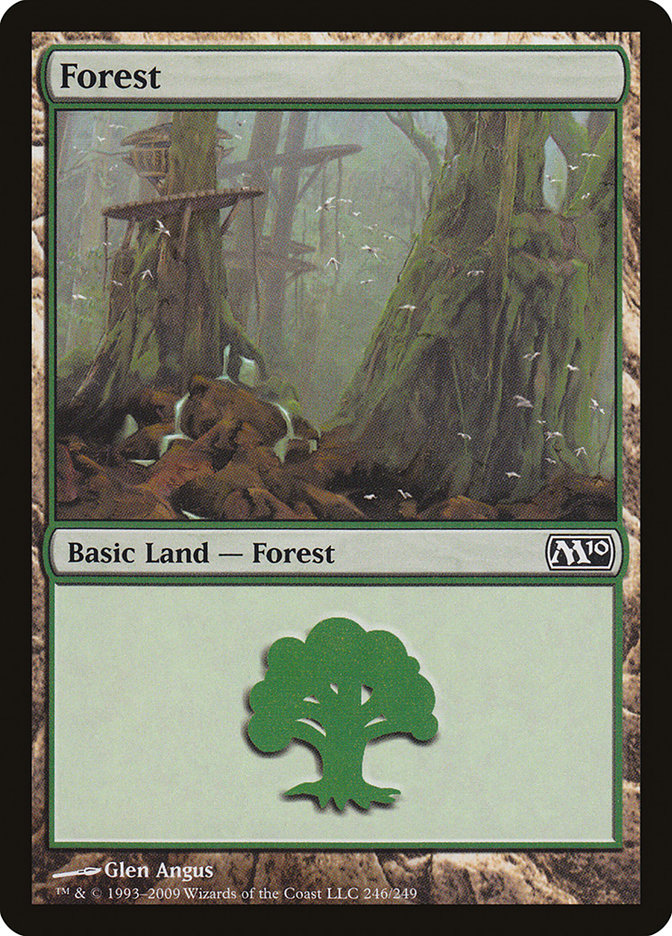 Forest (246) [Magic 2010] | The CG Realm