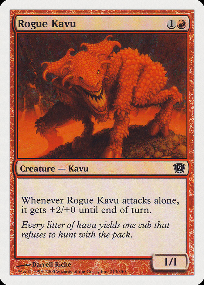 Rogue Kavu [Ninth Edition] | The CG Realm