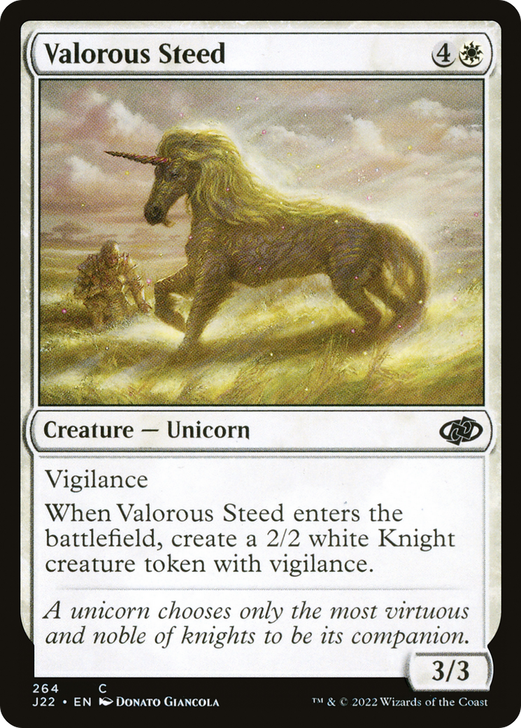 Valorous Steed [Jumpstart 2022] | The CG Realm