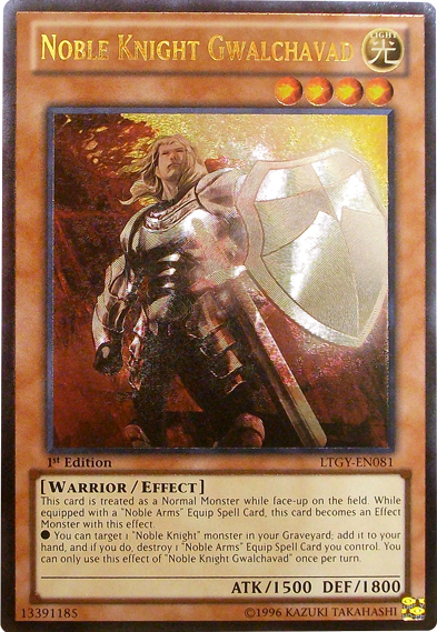 Noble Knight Gwalchavad [LTGY-EN081] Ultimate Rare | The CG Realm