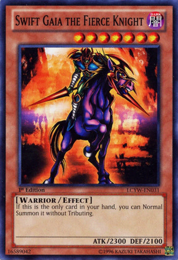 Swift Gaia the Fierce Knight [LCYW-EN031] Common | The CG Realm