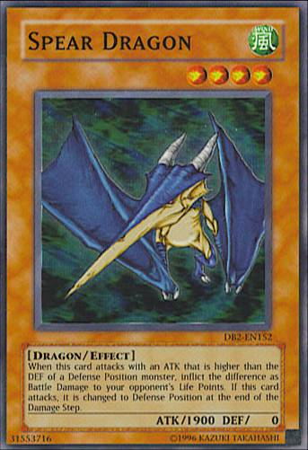 Spear Dragon [DB2-EN152] Super Rare | The CG Realm