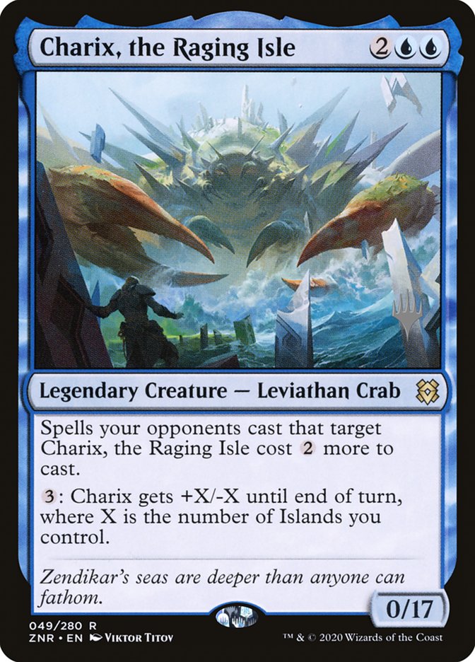 Charix, the Raging Isle (Promo Pack) [Zendikar Rising Promos] | The CG Realm